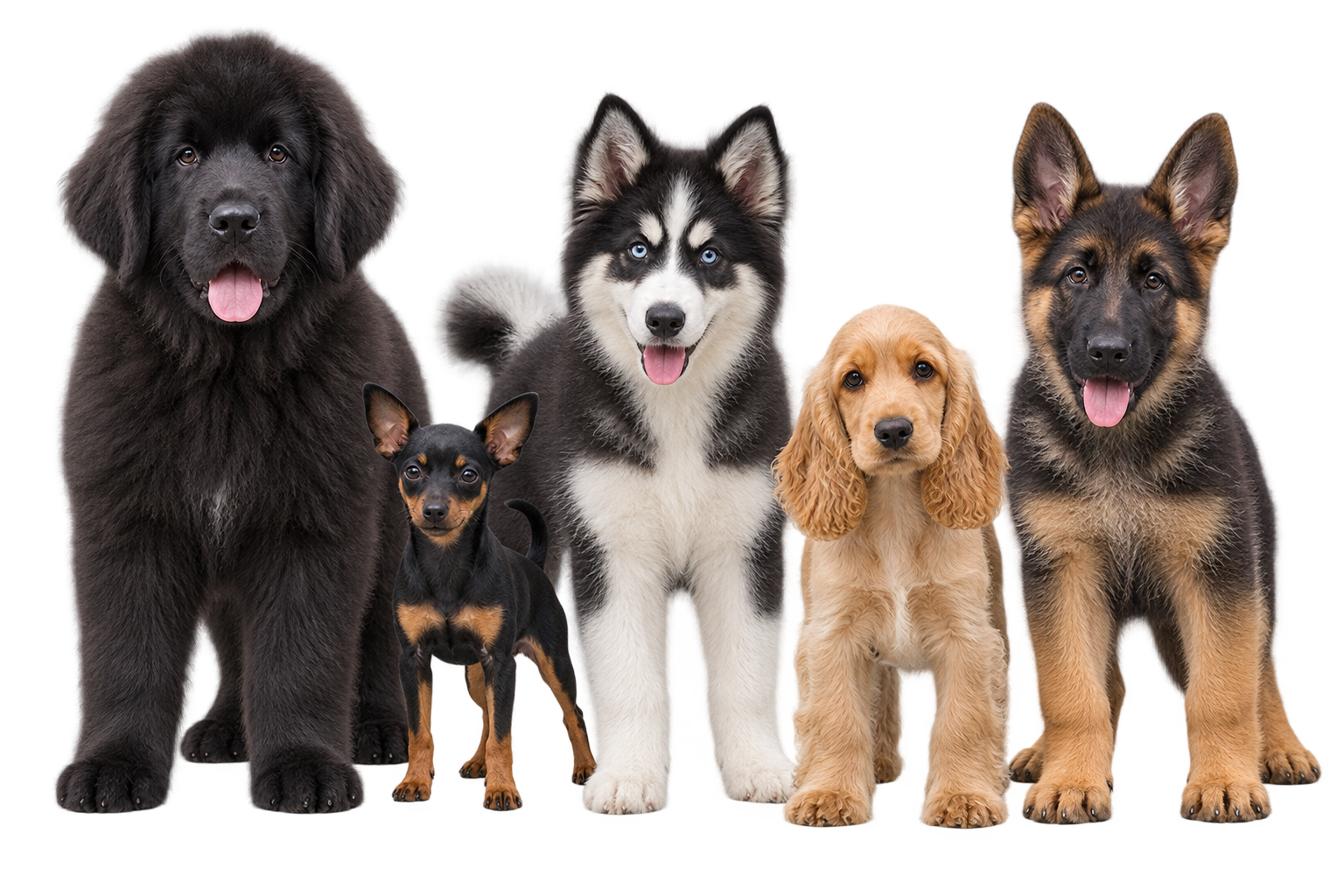 Litters of puppies